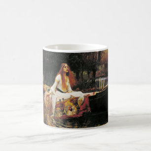 Caneca De Café A senhora de Shalott por John William Waterhouse