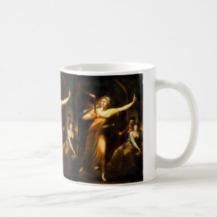 Caneca De Café A senhora Sleepwalking Macbeth Füssli Johann Hei