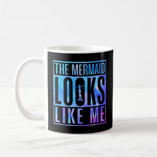 Caneca De Café A Sereia Parece-Me Citação (Esquerda)
