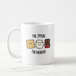 Caneca De Café A Smore O Merrier Cute Smore Pun