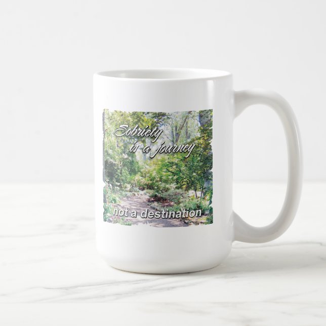 Caneca De Café a sobriedade é uma viagem (Direita)