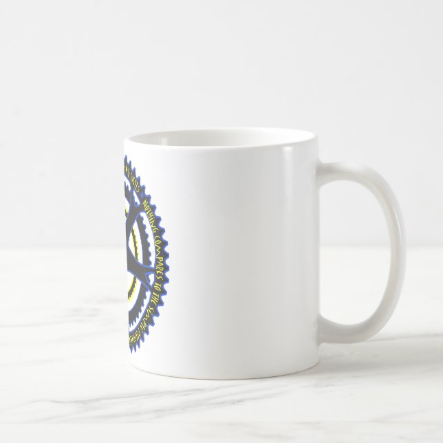 Caneca De Café A sociedade visionária terá bicicletas (Direita)