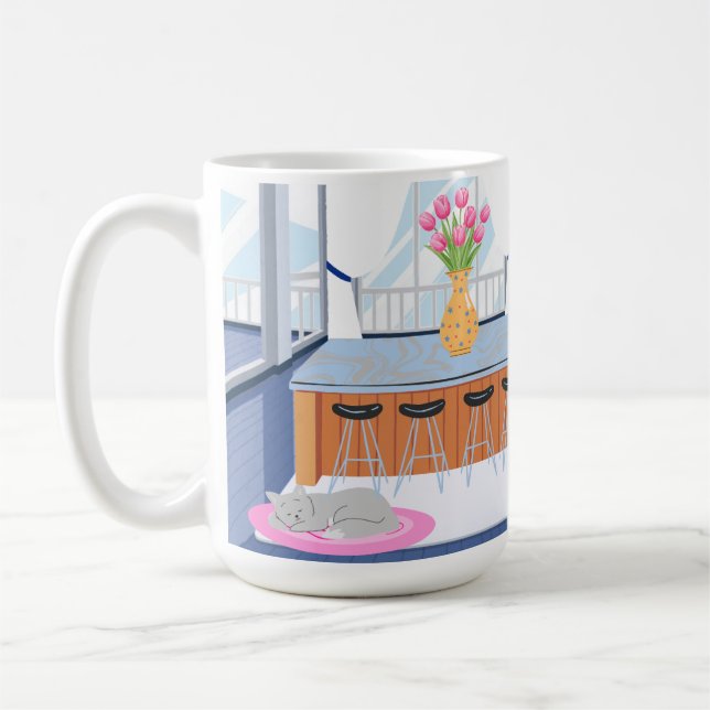 Caneca De Café A Solidão do Gato é um Luxo (Esquerda)
