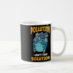 Caneca De Café A solução não polui nosso ouvido.