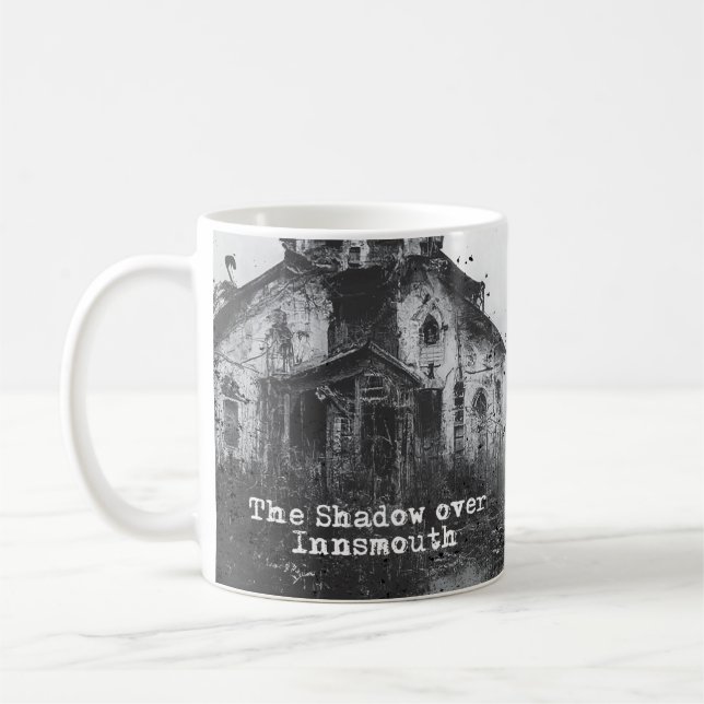 Caneca De Café A sombra sobre a nave afável Cthulhu Mythos (Esquerda)