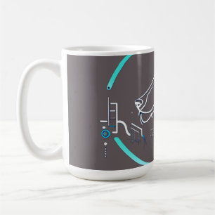 Caneca De Café A Tecnologia é a Melhor Amiga do Homem Camiseta