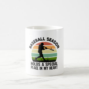 Caneca De Café a temporada de beisebol ocupa um lugar especial no