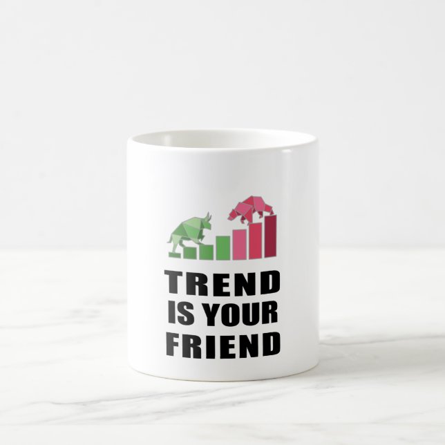Caneca De Café A tendência é sua amiga (Centro)
