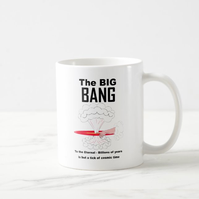 Caneca De Café A teoria de Big Bang (Direita)