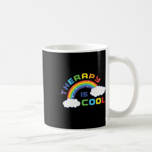 Caneca De Café A Terapêutica Mês De Sensibilização Para A Saúde É