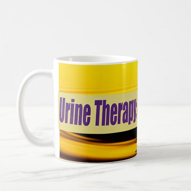 Caneca De Café A Terapia com Urina Faz Bem ao Corpo ! (Esquerda)