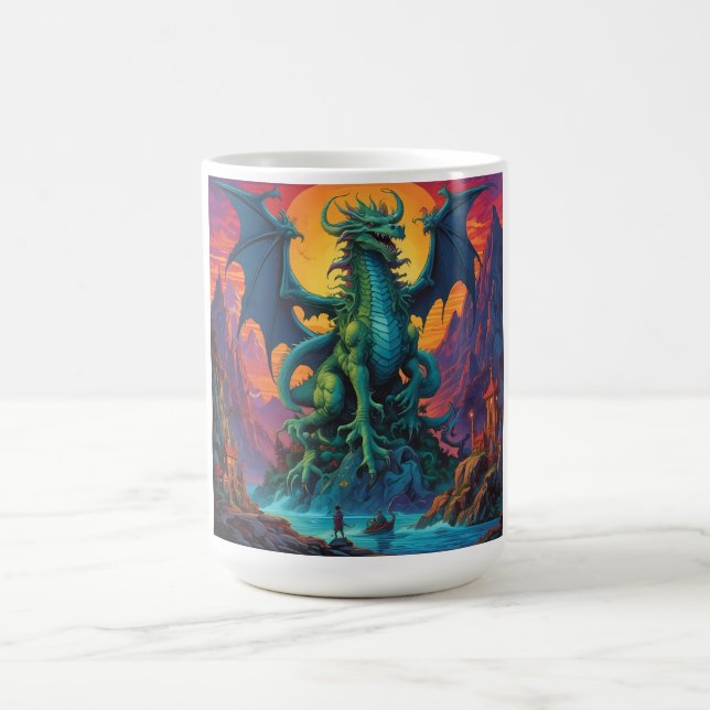 Caneca De Café A Terra é o Dragão (Centro)