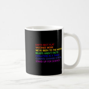 Caneca De Café A Terra não é plana para a ciência real Terra D