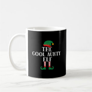 Caneca De Café A tia Legal Elf Engraçado Natal