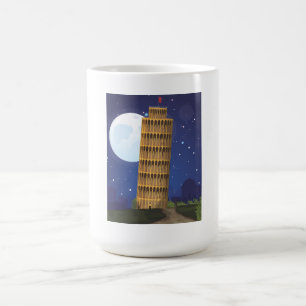 Caneca De Café A Torre Inclinada de Pisa