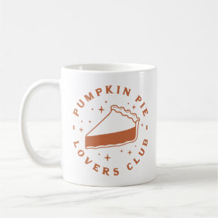 Caneca De Café A torta de abóbora cita a estética do outono fofa