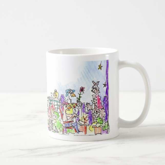 Caneca De Café A troca da planta (Direita)