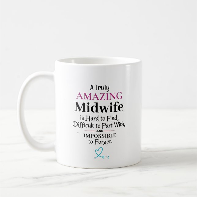 Caneca De Café A Truly Amazing Midwife (Esquerda)