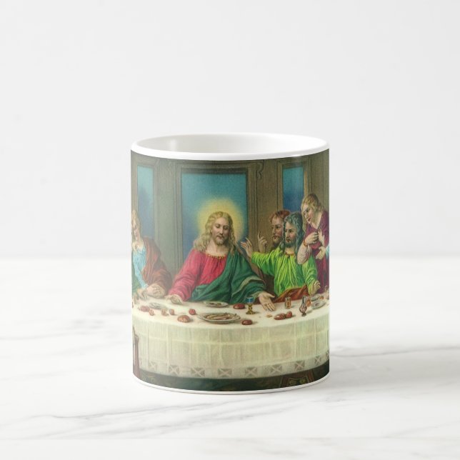 Caneca De Café A Última Ceia Originalmente por Leonardo da Vinci (Centro)