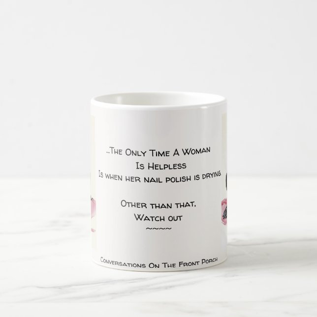Caneca De Café A única vez que uma mulher é insolúvel… (Centro)