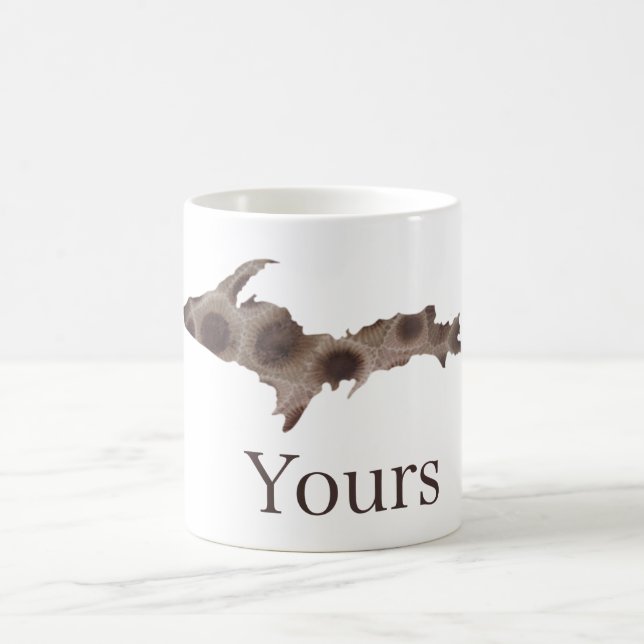 Caneca De Café A UP, no norte do Michigan humor, no alto (Centro)