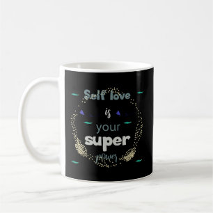 Caneca De Café A Uplifar Mensagens para um Confiante