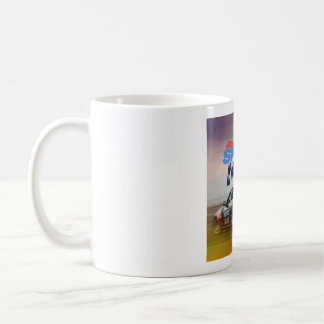Caneca De Café A velocidade é meu carro esportivo terapia