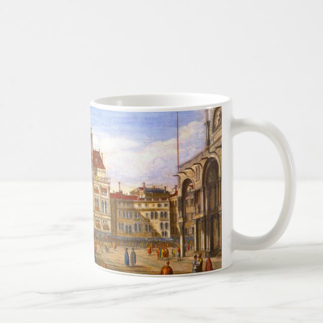 Caneca De Café A Veneza 1715 de St Mark (Direita)