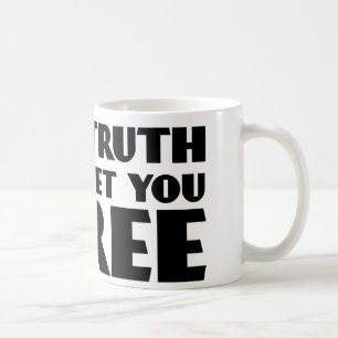 Caneca De Café A verdade ajustá-lo-á livre
