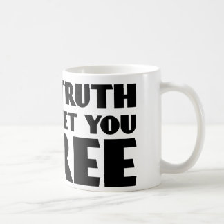 Caneca De Café A verdade ajustá-lo-á livre