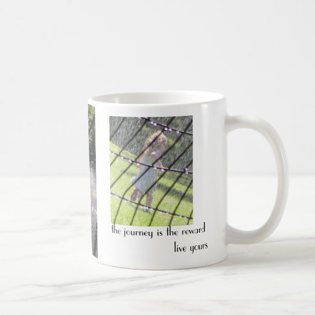 Caneca De Café a viagem é a recompensa - vivem suas (Direita)