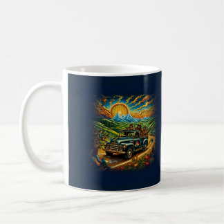 Caneca De Café A Viagem É o Destino