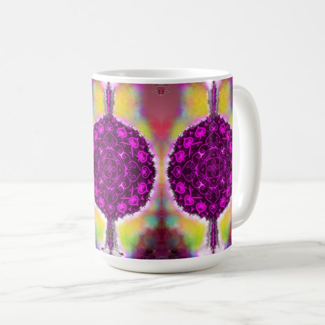 Caneca De Café A vibração da luz (Frente Esquerda)