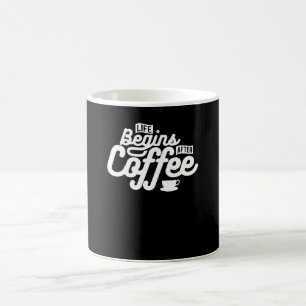 Caneca De Café A Vida Começa após o Café
