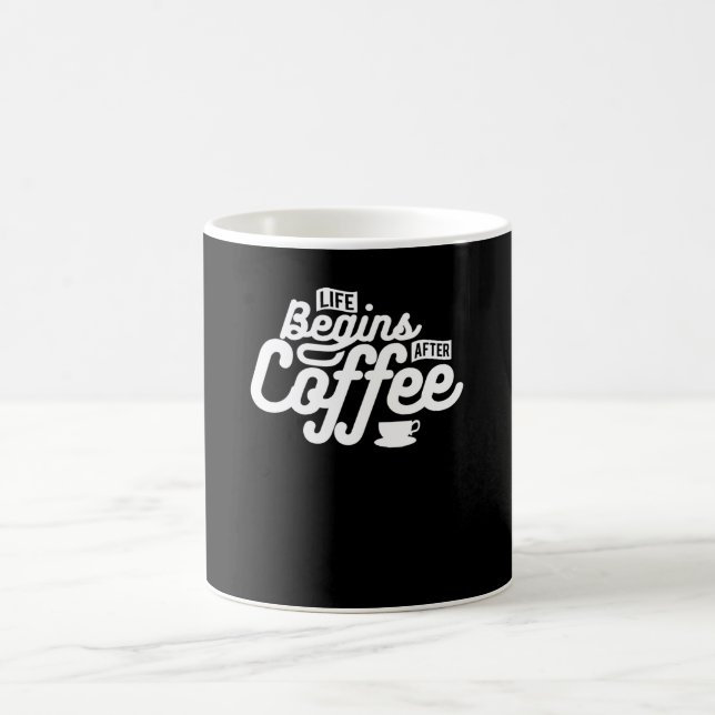 Caneca De Café A Vida Começa após o Café (Centro)