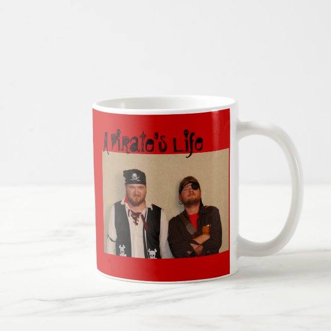 Caneca De Café A vida de um pirata (Direita)