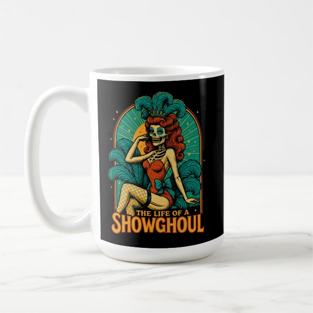 Caneca De Café A vida de um Showghoul (Esquerda)