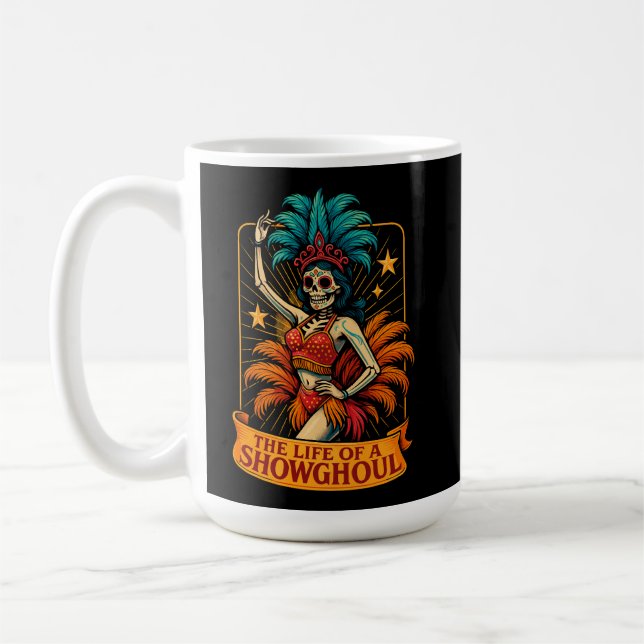 Caneca De Café A vida de um Showghoul (Esquerda)