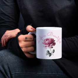 Caneca De Café A vida é bonita