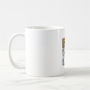 Caneca De Café A Vida É Melhor Com Girafas Camisa Vintage Design_
