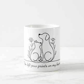 Caneca De Café A Vida É Melhor Com Os Amigos De Peles - Pet Lover
