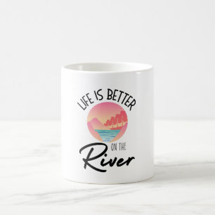 Caneca De Café A vida é melhor no rio