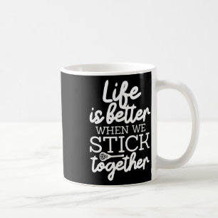 Caneca De Café A Vida É Melhor Quando Nos Juntamos Ao Lacrosse La