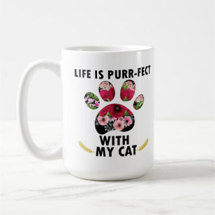 Caneca De Café A Vida É Purfect Mug