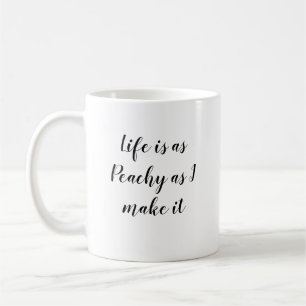 Caneca De Café A vida é tão preguiçosa quanto eu faço arte