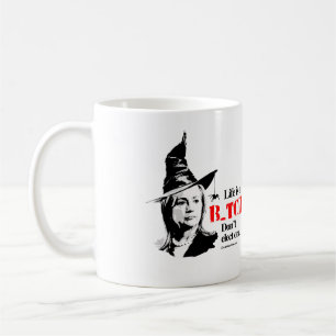 Caneca De Café A vida é um B não elege um - anti Hillarypng.png
