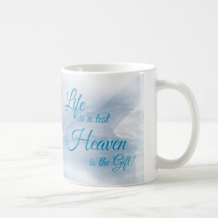 Caneca De Café A Vida É Um Céu De Teste É O Gift Clássico
