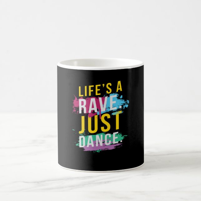 Caneca De Café A vida é um EDM do Festival das Ravernas (Centro)