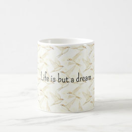 Caneca De Café A vida é um sonho aves