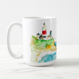 Caneca De Café A Vida é uma Praia